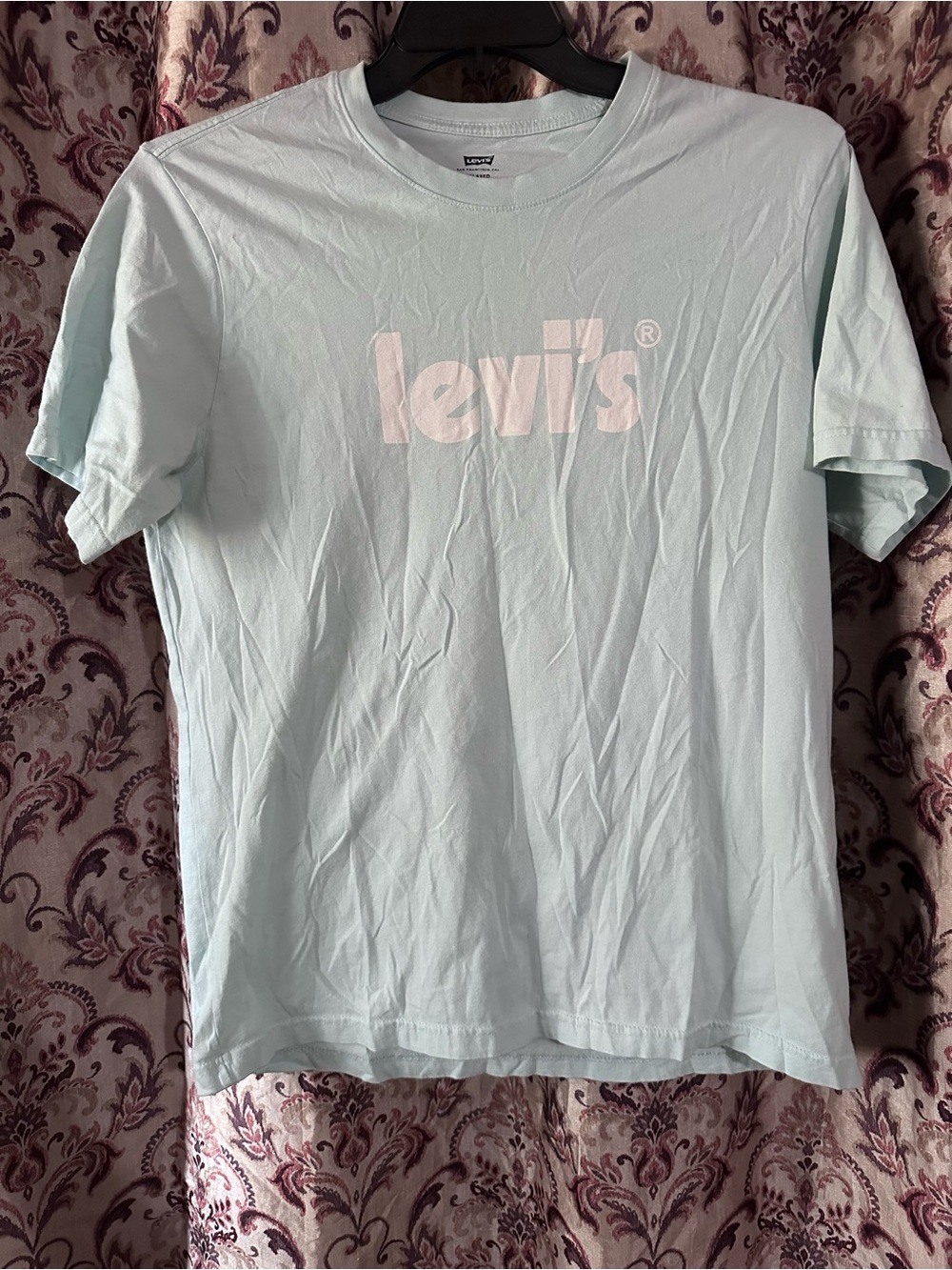 Levi's Men's Pale Blue Logo Tee